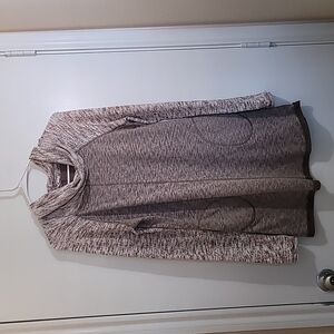 Hem & Thread Cowl Neck Top Size Small